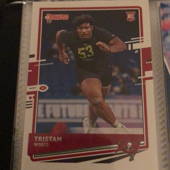 Tristan Wirfs Rookir Card